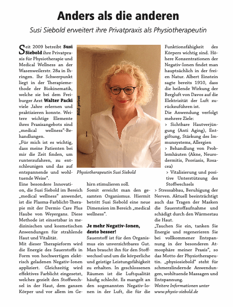 Presse Biokinematik & Medical Wellness